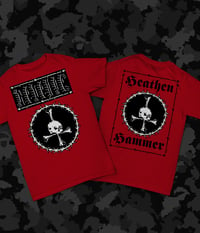 Revenge T.G.A / Heathen Hammer / Red Tee 