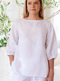 Image of Boatneck Blouse