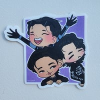 Image 1 of BTS Rap Line - Sticker