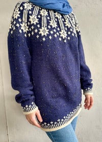 Image 2 of Stars of Barbro - Tweed wool long sweater - Ready to ship