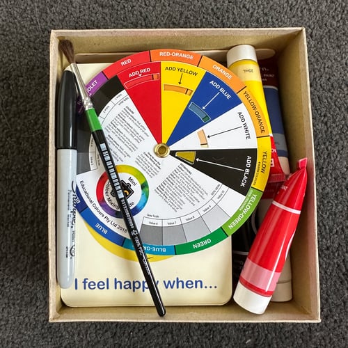 Image of Emotions Paint Mixing Kit for children 