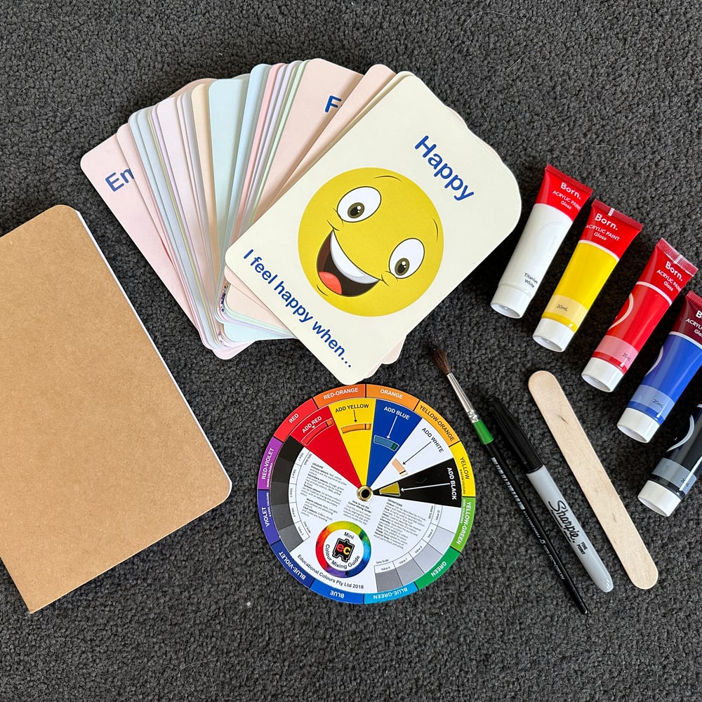 Image of Emotions Paint Mixing Kit for children 