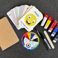 Image 1 of Emotions Paint Mixing Kit for children 