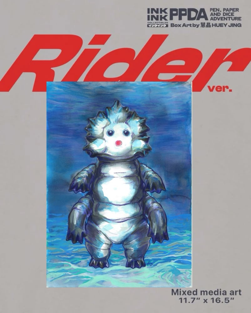 Image of Original Art - Black Tip Shark ver. // PPDA X INKINK