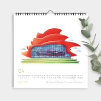 Image 2 of Mini-Wandkalender 2025