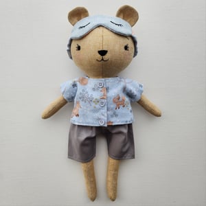 Image of Doll Pyjama Set PDF Sewing Pattern and Tutorial