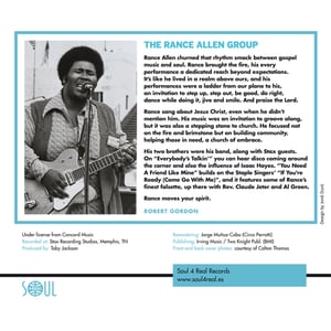 Image of Rance Allen Group - Everybody's Talkin' / You Need A friend Like Mine - In Stock NOW!