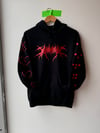 KAONASHI Death Metal logo hoodie