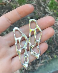 Image 3 of Drippy Earrings - Large