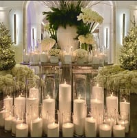 Luxury powder wax candles set of 20 jars 