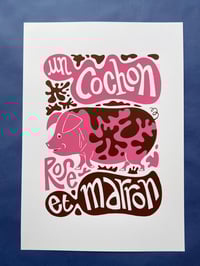 Image 4 of Un cochon rose et marron
