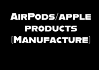 Apple products (manufacture)