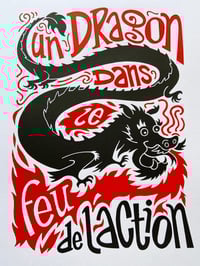 Image 1 of Un dragon dans le feu de l'action