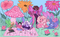 tea party print 