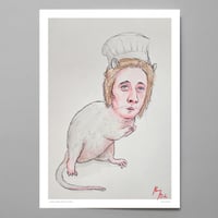 Jeremy Allen White - The Rat signed print