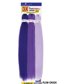 Image 2 of 3X Freetress Braid Natural Texture 56inches