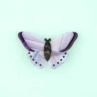 Image 1 of Purple Butterfly Hair Clip