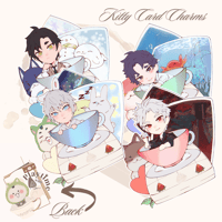 Image 1 of Kitty Card Charms (LaDS)[Preorder]