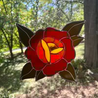 Image 3 of opaque orange rose