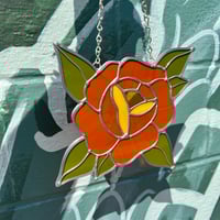 Image 4 of opaque orange rose