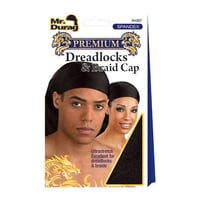 Dreadlocks and braids cap 