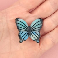 Image 4 of Blue Butterfly Hair Clip