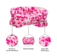 Image 3 of Plush spa headband 