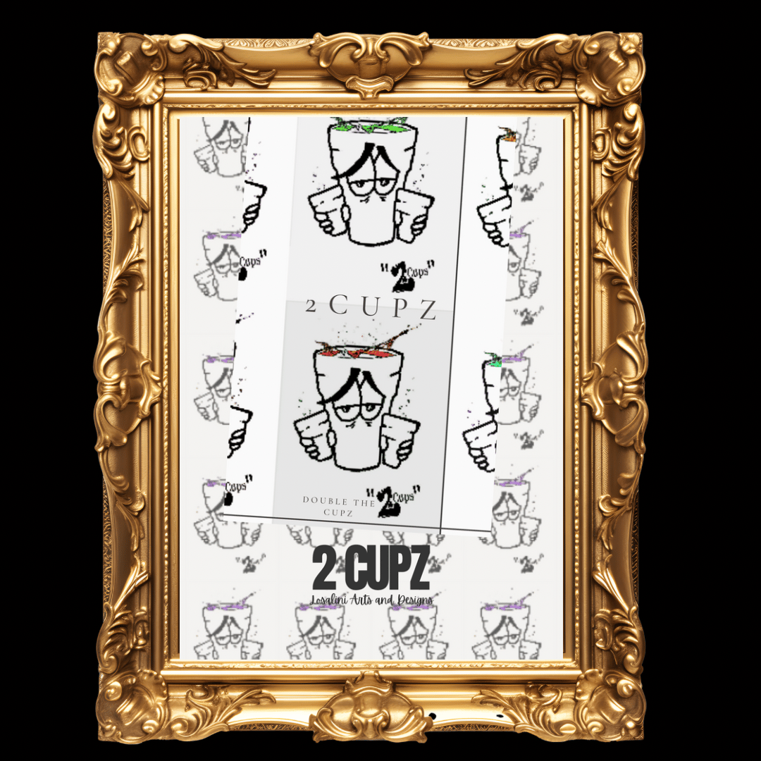 Image of 2 cupz wall art