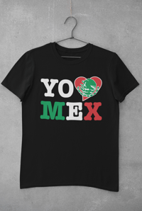 Image 1 of Yo Heart Mex Crewneck Unisex T-Shirt