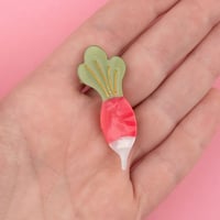 Image 3 of Radish Hair Clip