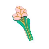 Image 3 of Tulips Hair Clip