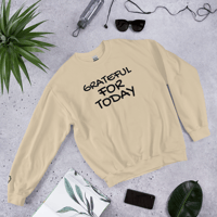 Image 1 of Grateful for Today Sweatshirt