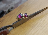 Image 1 of Rhodolite garnet rings