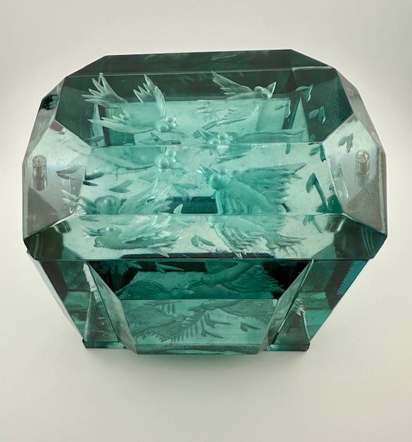 Image of Mini Victorian Birds Box- custom order only