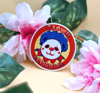 Image 1 of 'Clown Behavior' Sticker