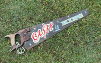 Hand Painted Vintage Saw | Cash Is King