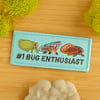 #1 Bug Enthusiast Iron-On Patch 