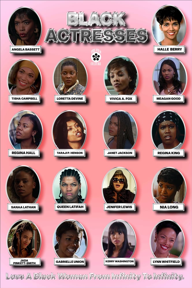 Image of Black Actress Movie Poster | 18"x 27"