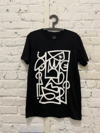 Black - One line - T-shirt (SS-24)
