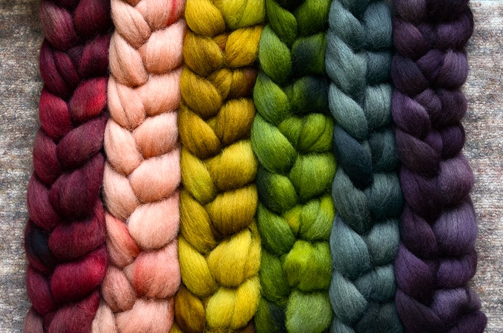 Image of “Gnome Home” August Fiber Club Coordinate Pack- PRE-ORDER - 6 oz.