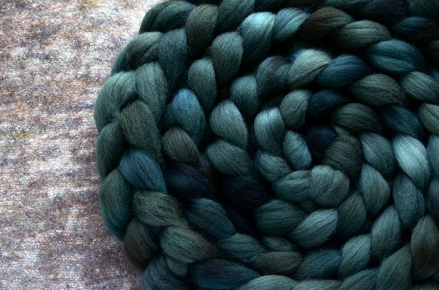 Image of “Pine Needles" August Fiber Club Coordinate- PRE-ORDER - 4 oz.