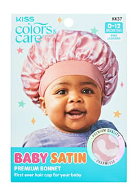 Image 1 of Pink leopard baby bonnet 