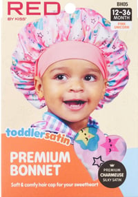 Toddler satin bonnet 