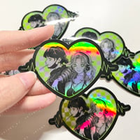 Image 1 of Green Lesbians Holo Sticker