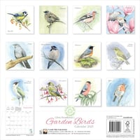 Image 2 of Chris Pendleton Garden Birds Wall Calendar 2025 