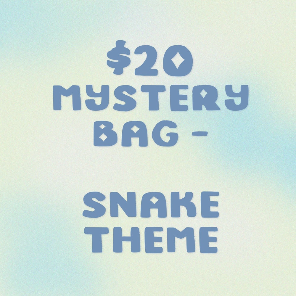 Image of Mystery Bag - Snake Theme