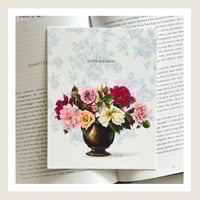 Image 1 of Gold Lux : The Rosie : Happy Birthday Greeting Card