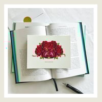Image 1 of Gold Lux : Roses With Sympathy Greeting Card