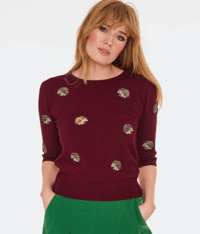 Image 4 of Happy Hedgehogs Sweater