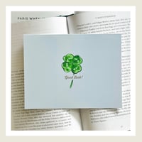 Image 1 of Gold Lux : Good Luck Greeting Card